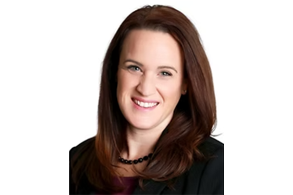 Woman smiling at camera