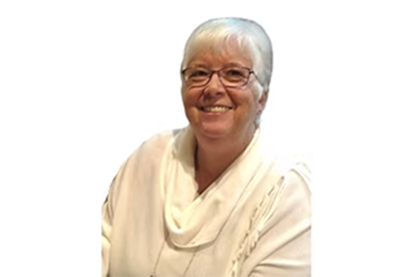 Woman smiling at camera