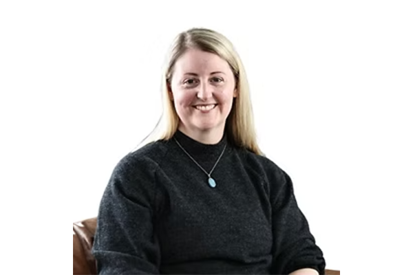 Woman smiling at camera