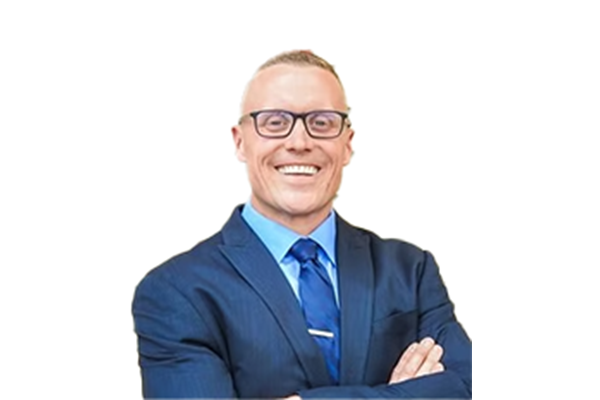 man smiling at camera