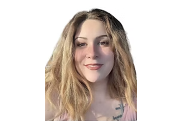 Woman smiling at camera
